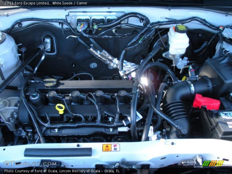  2011 Escape Limited Engine - 2.5 Liter DOHC 16-Valve Duratec 4 Cylinder