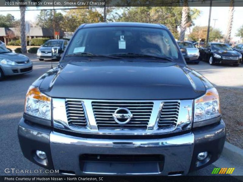 Smoke Gray / Charcoal 2011 Nissan Titan SV Crew Cab