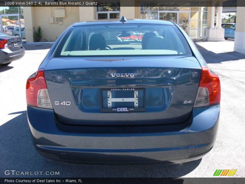 Barents Blue Metallic / Quartz 2008 Volvo S40 2.4i