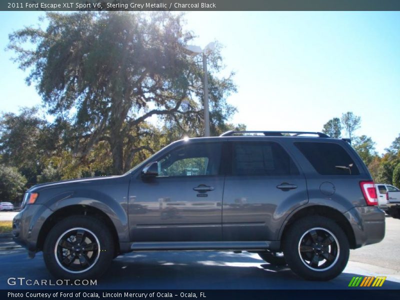 Sterling Grey Metallic / Charcoal Black 2011 Ford Escape XLT Sport V6