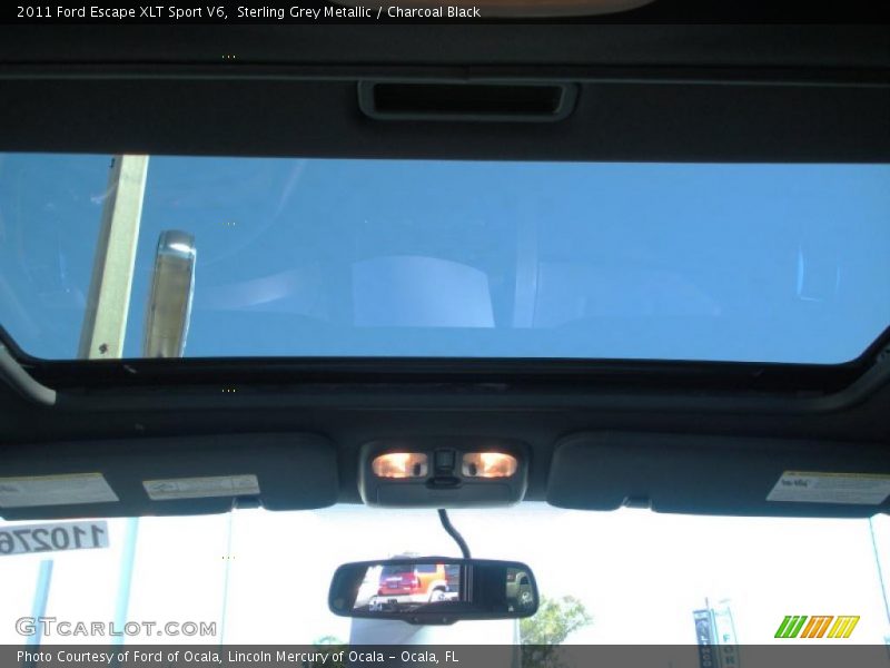 Sterling Grey Metallic / Charcoal Black 2011 Ford Escape XLT Sport V6