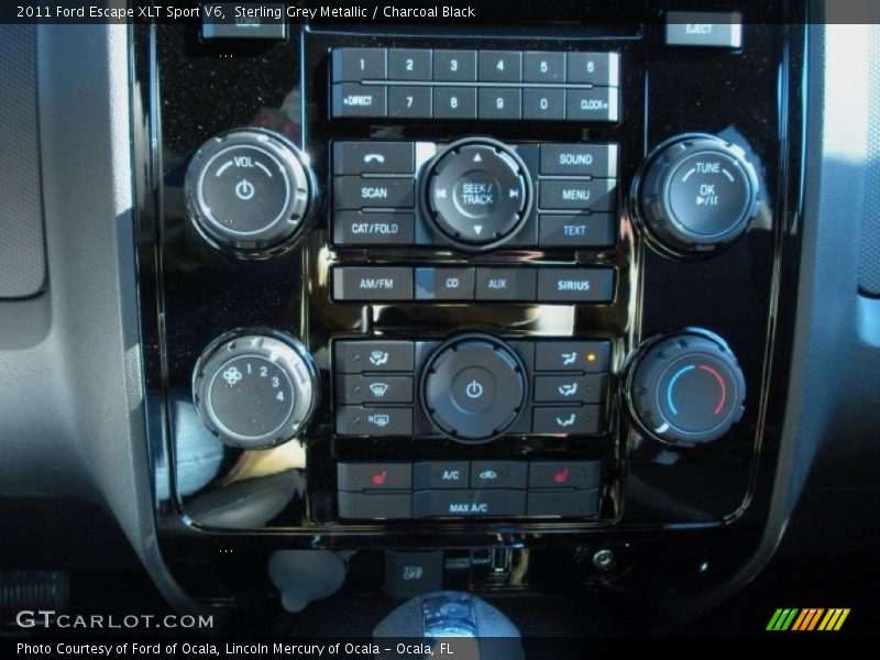 Sterling Grey Metallic / Charcoal Black 2011 Ford Escape XLT Sport V6