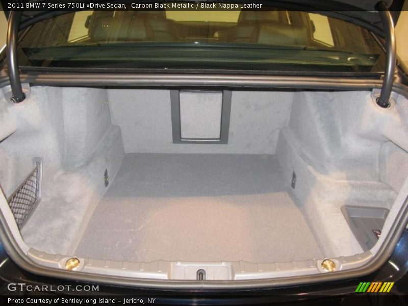  2011 7 Series 750Li xDrive Sedan Trunk