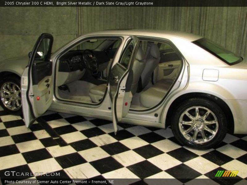 Bright Silver Metallic / Dark Slate Gray/Light Graystone 2005 Chrysler 300 C HEMI
