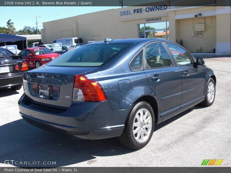 Barents Blue Metallic / Quartz 2008 Volvo S40 2.4i