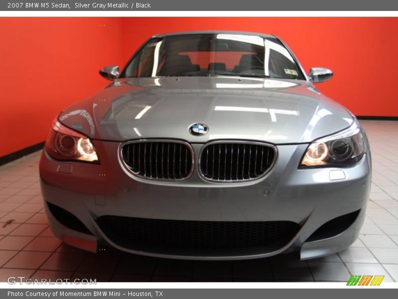 Silver Gray Metallic / Black 2007 BMW M5 Sedan