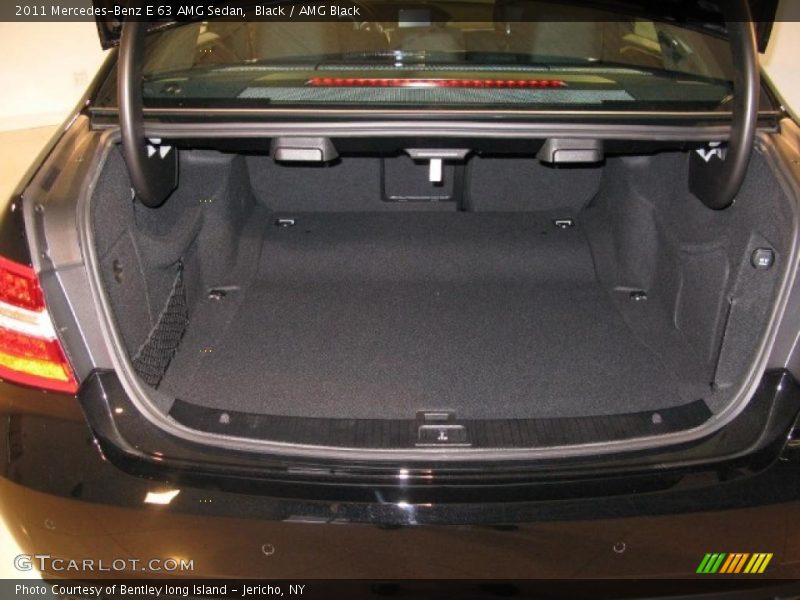  2011 E 63 AMG Sedan Trunk