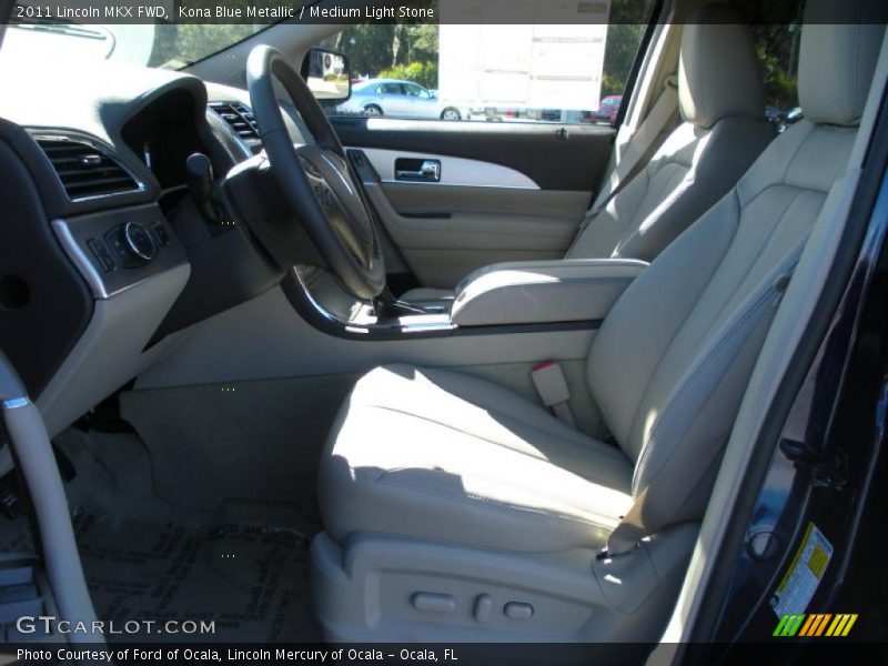 Kona Blue Metallic / Medium Light Stone 2011 Lincoln MKX FWD