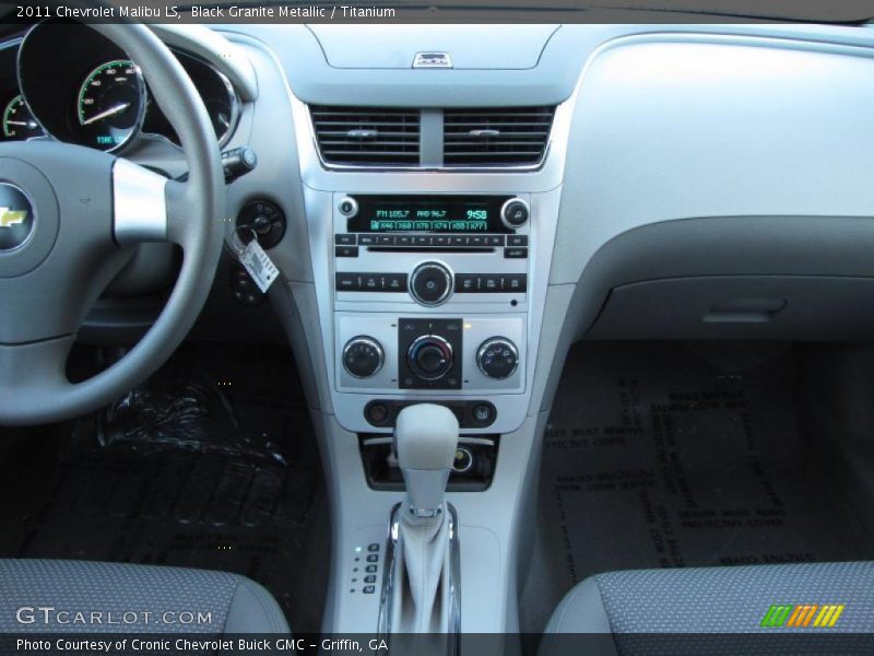 Black Granite Metallic / Titanium 2011 Chevrolet Malibu LS