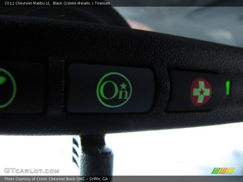 Black Granite Metallic / Titanium 2011 Chevrolet Malibu LS