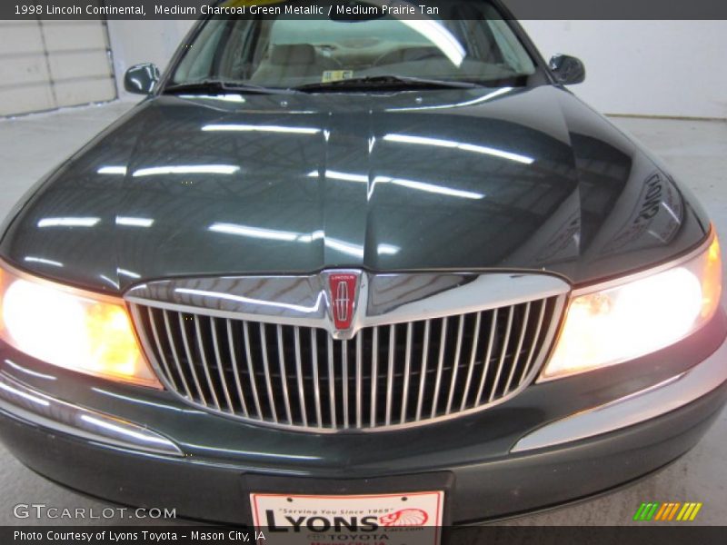 Medium Charcoal Green Metallic / Medium Prairie Tan 1998 Lincoln Continental