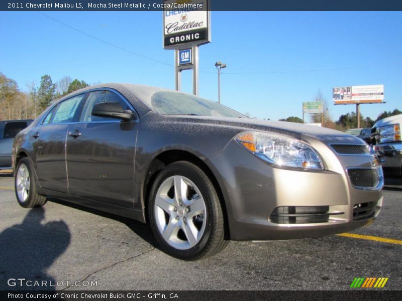 Mocha Steel Metallic / Cocoa/Cashmere 2011 Chevrolet Malibu LS