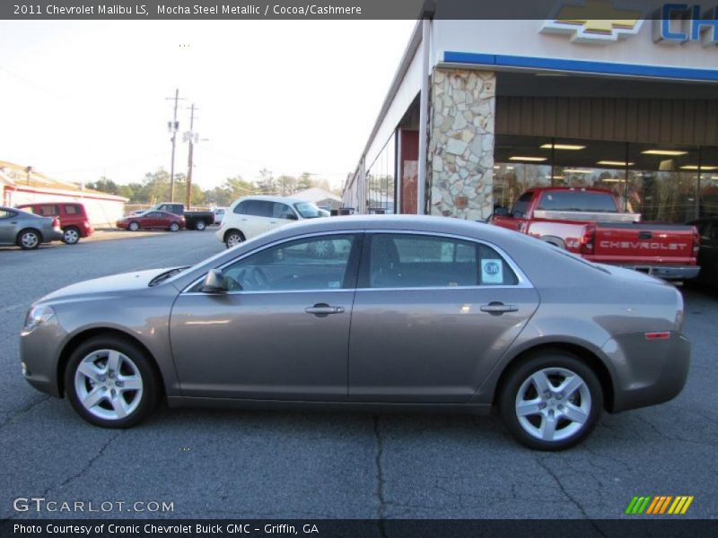 Mocha Steel Metallic / Cocoa/Cashmere 2011 Chevrolet Malibu LS