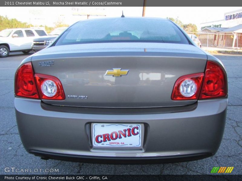 Mocha Steel Metallic / Cocoa/Cashmere 2011 Chevrolet Malibu LS