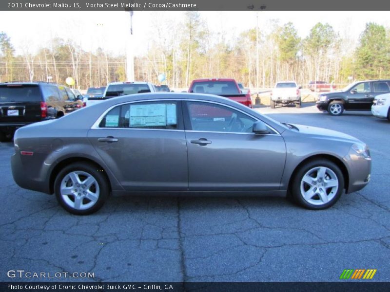 Mocha Steel Metallic / Cocoa/Cashmere 2011 Chevrolet Malibu LS
