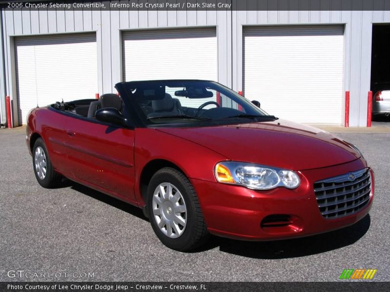Front 3/4 View of 2006 Sebring Convertible