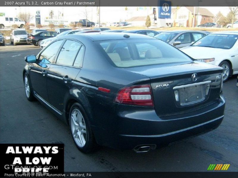 Carbon Gray Pearl / Parchment 2007 Acura TL 3.2