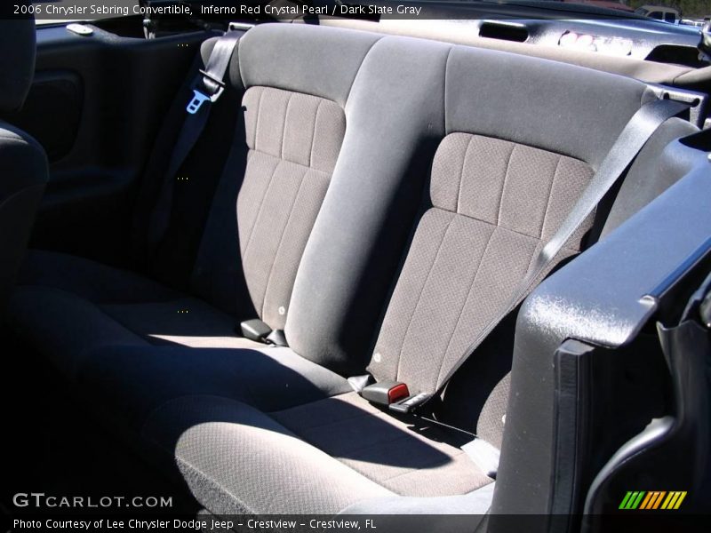 Inferno Red Crystal Pearl / Dark Slate Gray 2006 Chrysler Sebring Convertible