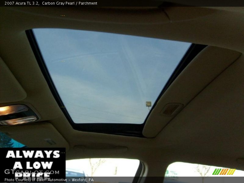 Carbon Gray Pearl / Parchment 2007 Acura TL 3.2
