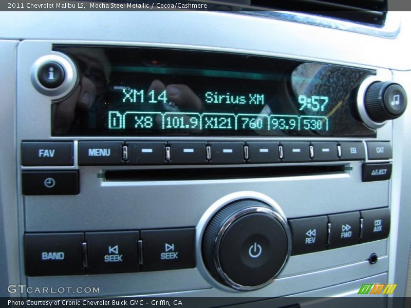 Mocha Steel Metallic / Cocoa/Cashmere 2011 Chevrolet Malibu LS