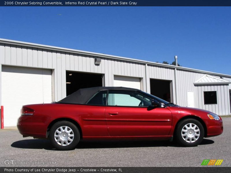  2006 Sebring Convertible Inferno Red Crystal Pearl