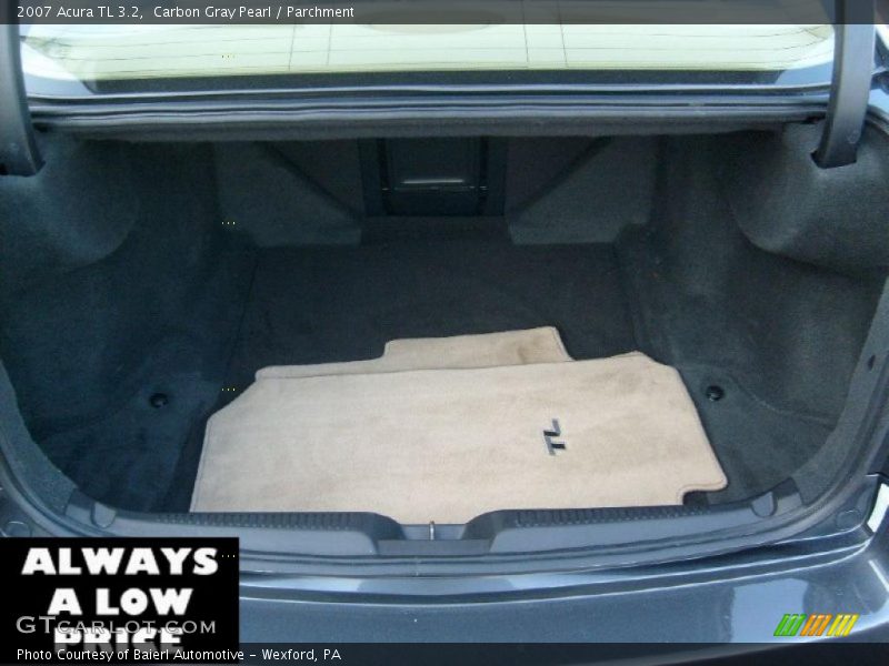 Carbon Gray Pearl / Parchment 2007 Acura TL 3.2