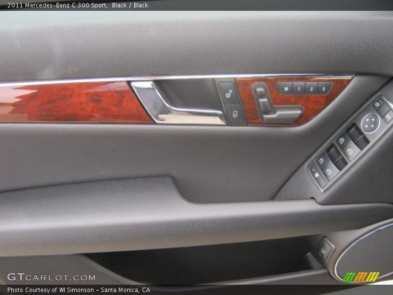 Black / Black 2011 Mercedes-Benz C 300 Sport