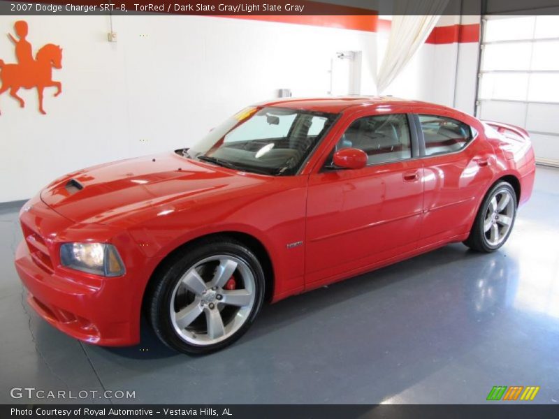 TorRed / Dark Slate Gray/Light Slate Gray 2007 Dodge Charger SRT-8