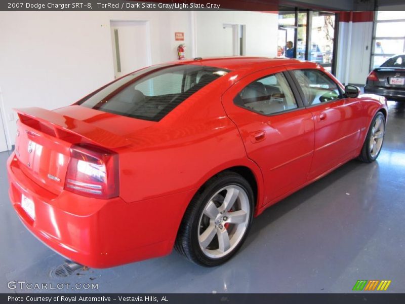 TorRed / Dark Slate Gray/Light Slate Gray 2007 Dodge Charger SRT-8