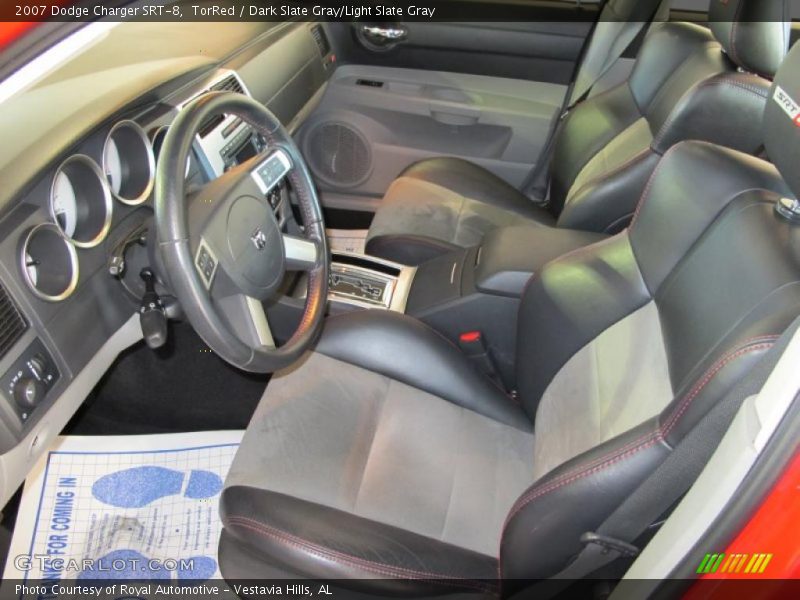  2007 Charger SRT-8 Dark Slate Gray/Light Slate Gray Interior