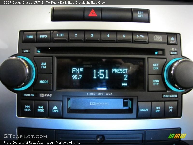 Controls of 2007 Charger SRT-8