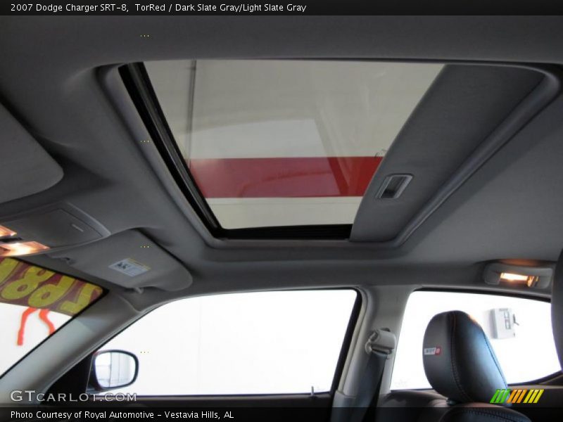 TorRed / Dark Slate Gray/Light Slate Gray 2007 Dodge Charger SRT-8