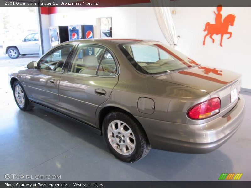 Bronzemist / Neutral 2001 Oldsmobile Intrigue GL