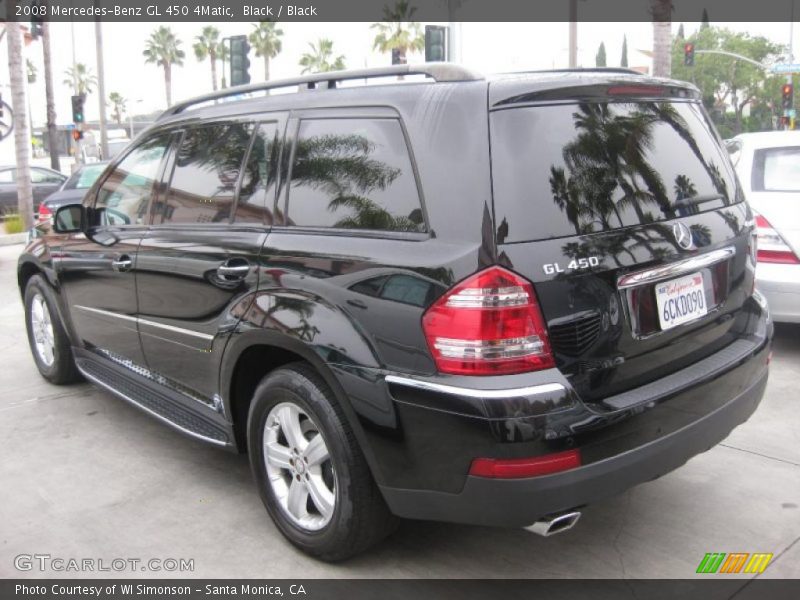 Black / Black 2008 Mercedes-Benz GL 450 4Matic