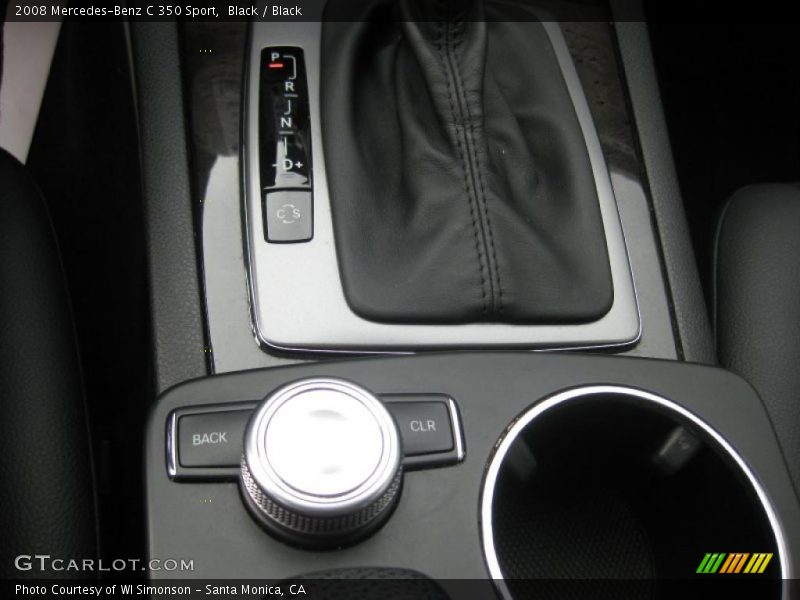 Black / Black 2008 Mercedes-Benz C 350 Sport