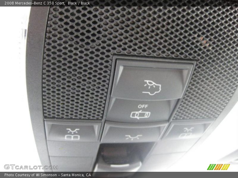 Black / Black 2008 Mercedes-Benz C 350 Sport