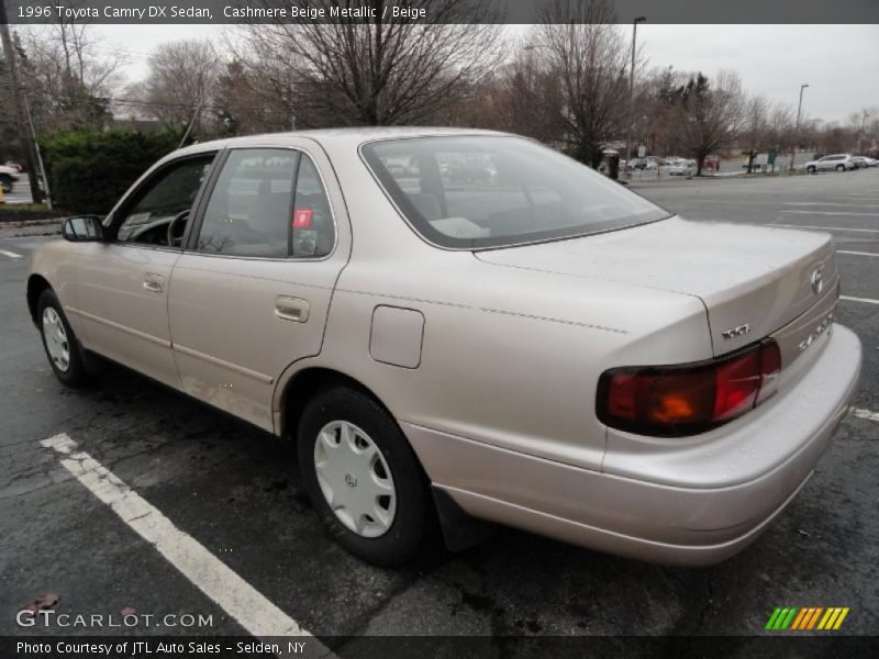Cashmere Beige Metallic / Beige 1996 Toyota Camry DX Sedan