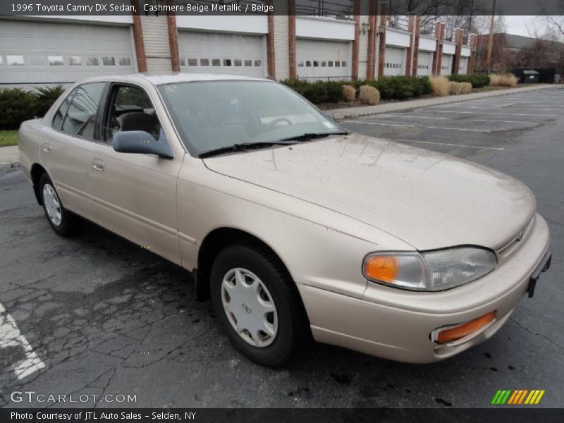 Cashmere Beige Metallic / Beige 1996 Toyota Camry DX Sedan
