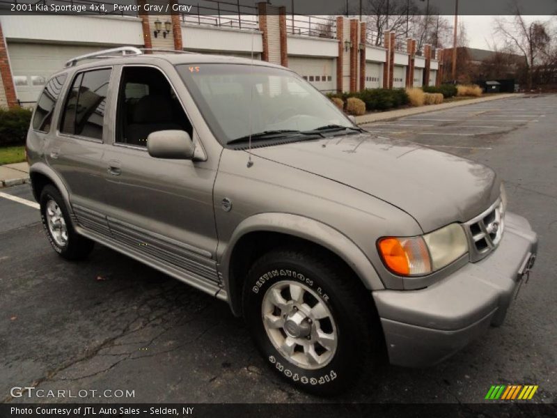 Pewter Gray / Gray 2001 Kia Sportage 4x4