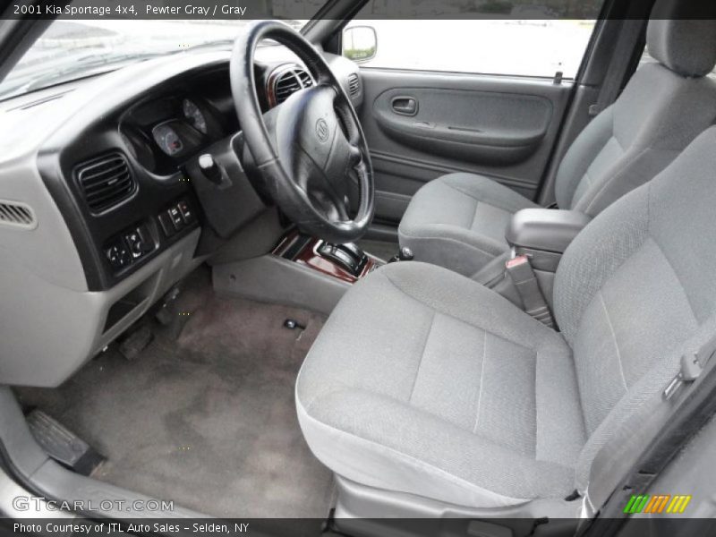  2001 Sportage 4x4 Gray Interior