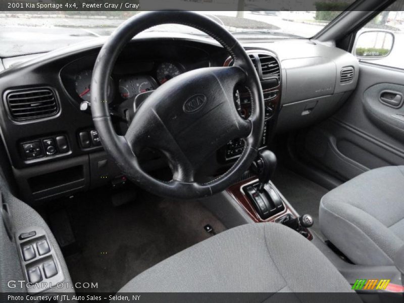  2001 Sportage 4x4 Gray Interior