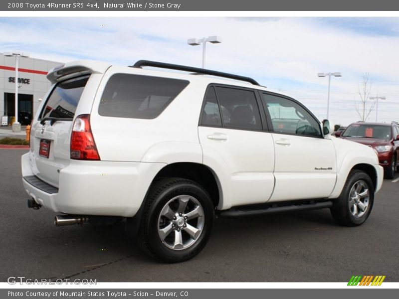 Natural White / Stone Gray 2008 Toyota 4Runner SR5 4x4