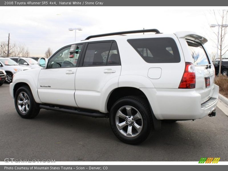 Natural White / Stone Gray 2008 Toyota 4Runner SR5 4x4