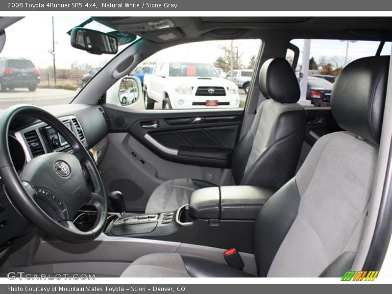 Natural White / Stone Gray 2008 Toyota 4Runner SR5 4x4