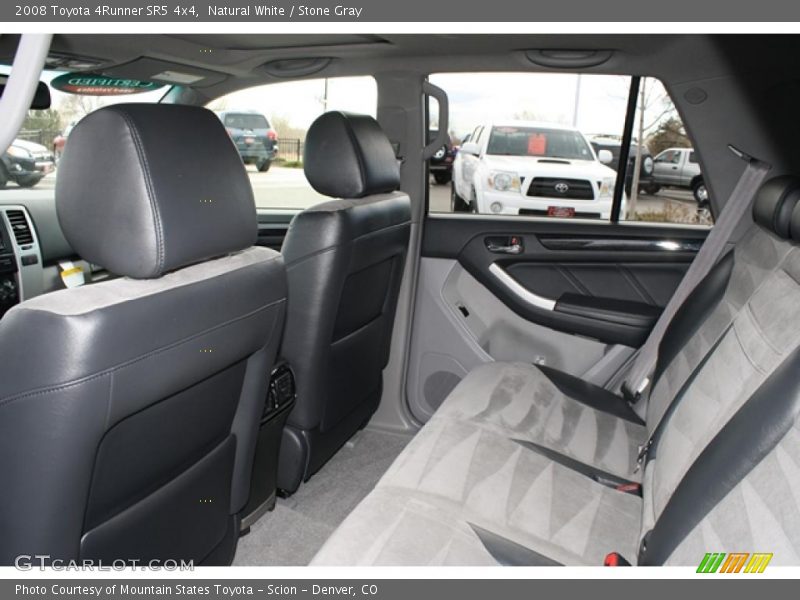 Natural White / Stone Gray 2008 Toyota 4Runner SR5 4x4