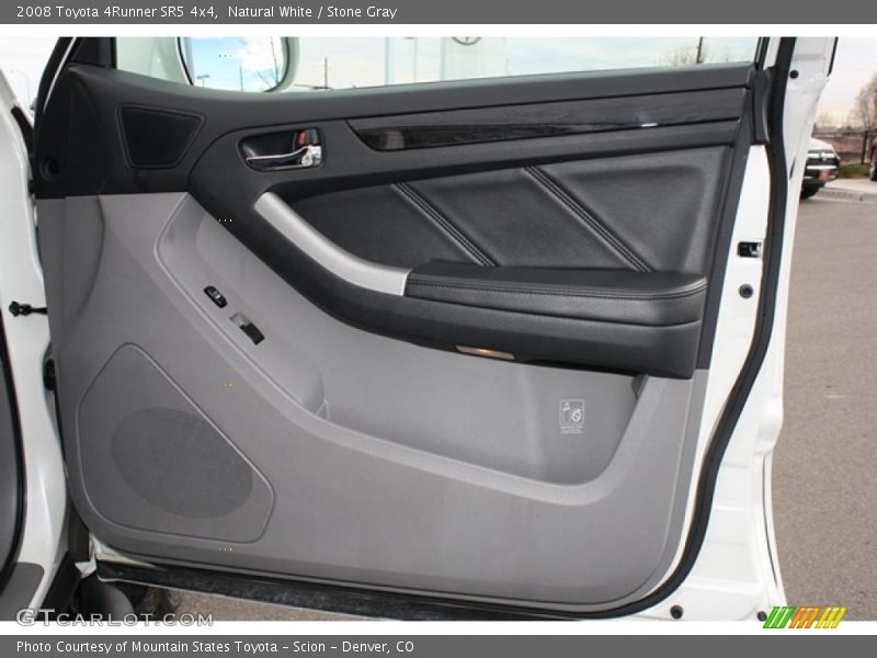 Natural White / Stone Gray 2008 Toyota 4Runner SR5 4x4