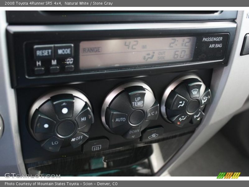 Natural White / Stone Gray 2008 Toyota 4Runner SR5 4x4