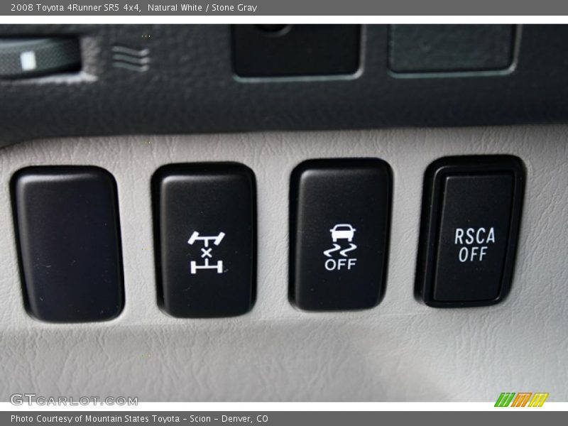Natural White / Stone Gray 2008 Toyota 4Runner SR5 4x4
