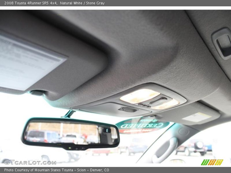 Natural White / Stone Gray 2008 Toyota 4Runner SR5 4x4