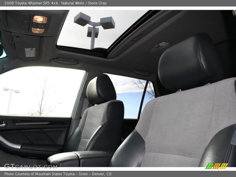 Natural White / Stone Gray 2008 Toyota 4Runner SR5 4x4